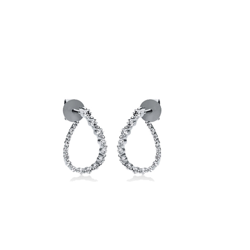 Looi & Co Earrings White Gold (18k) 2I802W8-3