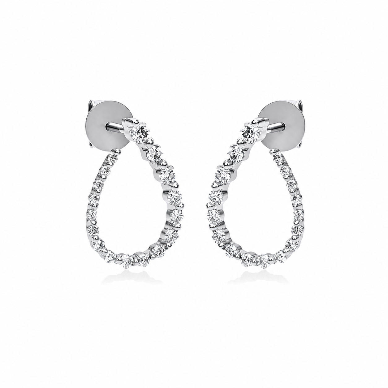 Looi & Co Earrings White Gold (18k) 2I802W8-3