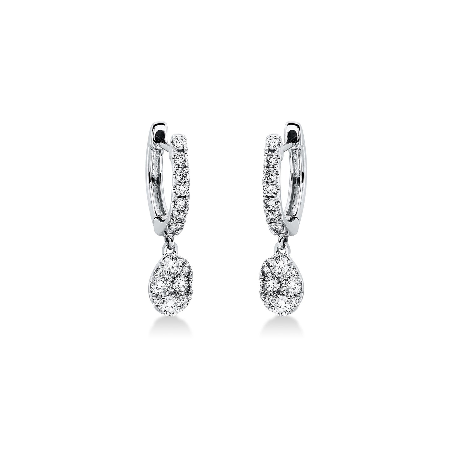 Looi & Co Earrings White Gold (18k) 2P084W8-1