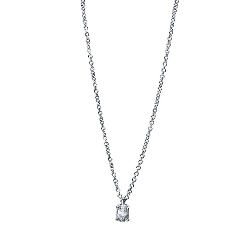 Looi & Co Necklace White Gold (18k) 4E460W8-7