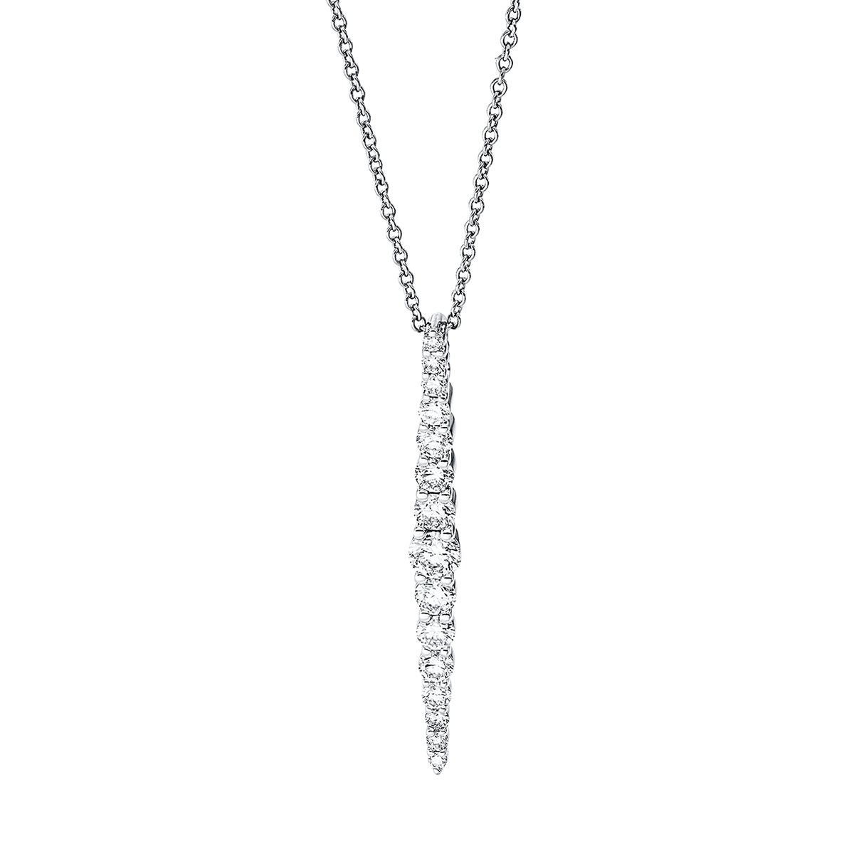 Looi & Co Necklace White Gold (18k) 4K024W8-2