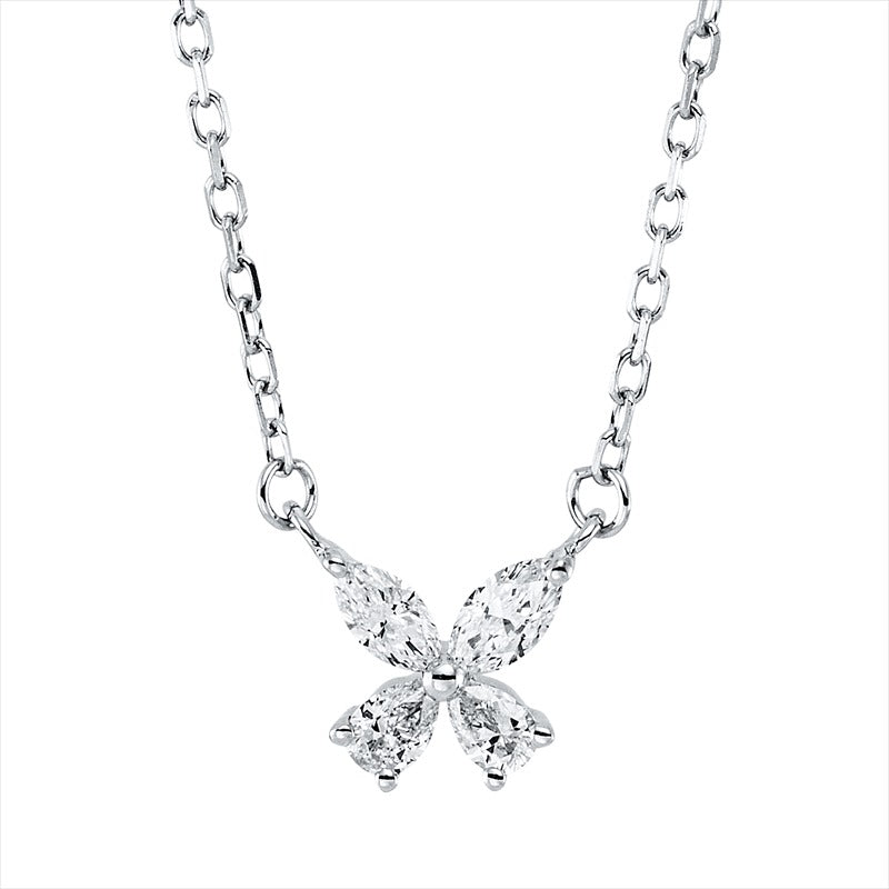 Looi & Co Necklace White Gold (18k) 4L627W8-1