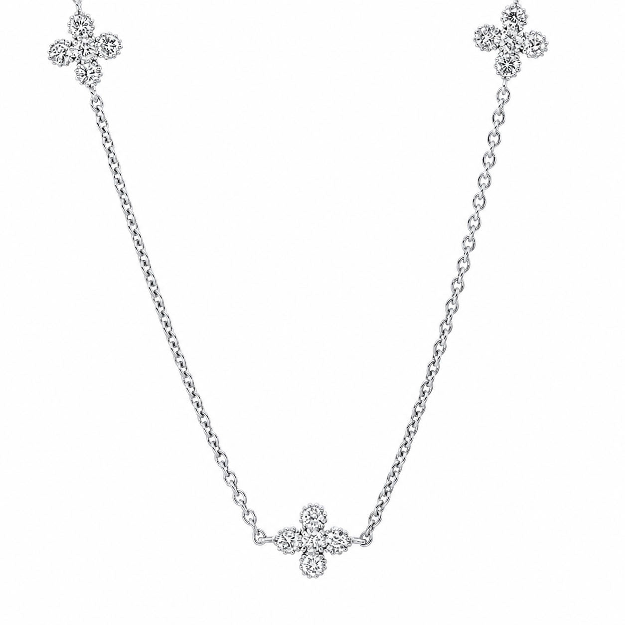 Looi & Co Necklace White Gold (18k) 4L923W8-3
