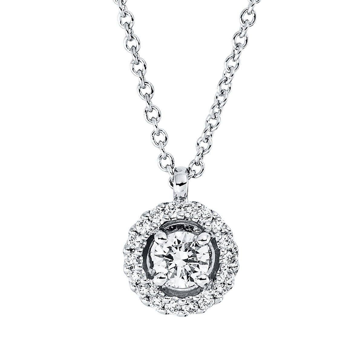 Looi & Co Necklace White Gold (18k) 4N745W8-1