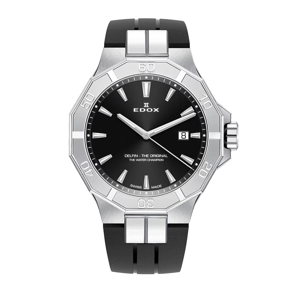 デトニクス Edox Delfin Men's Watch (53021-3CA-NIN) – WatchClick