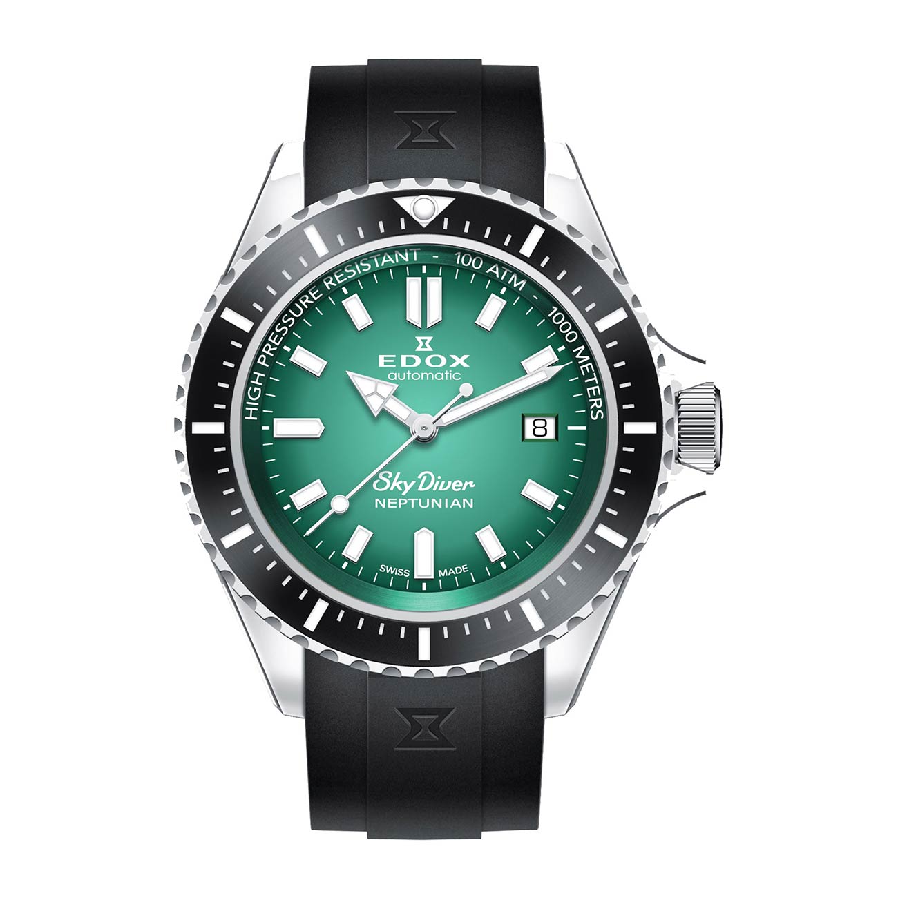 Edox Sky Diver Neptunian 80120-3NCA-VDN