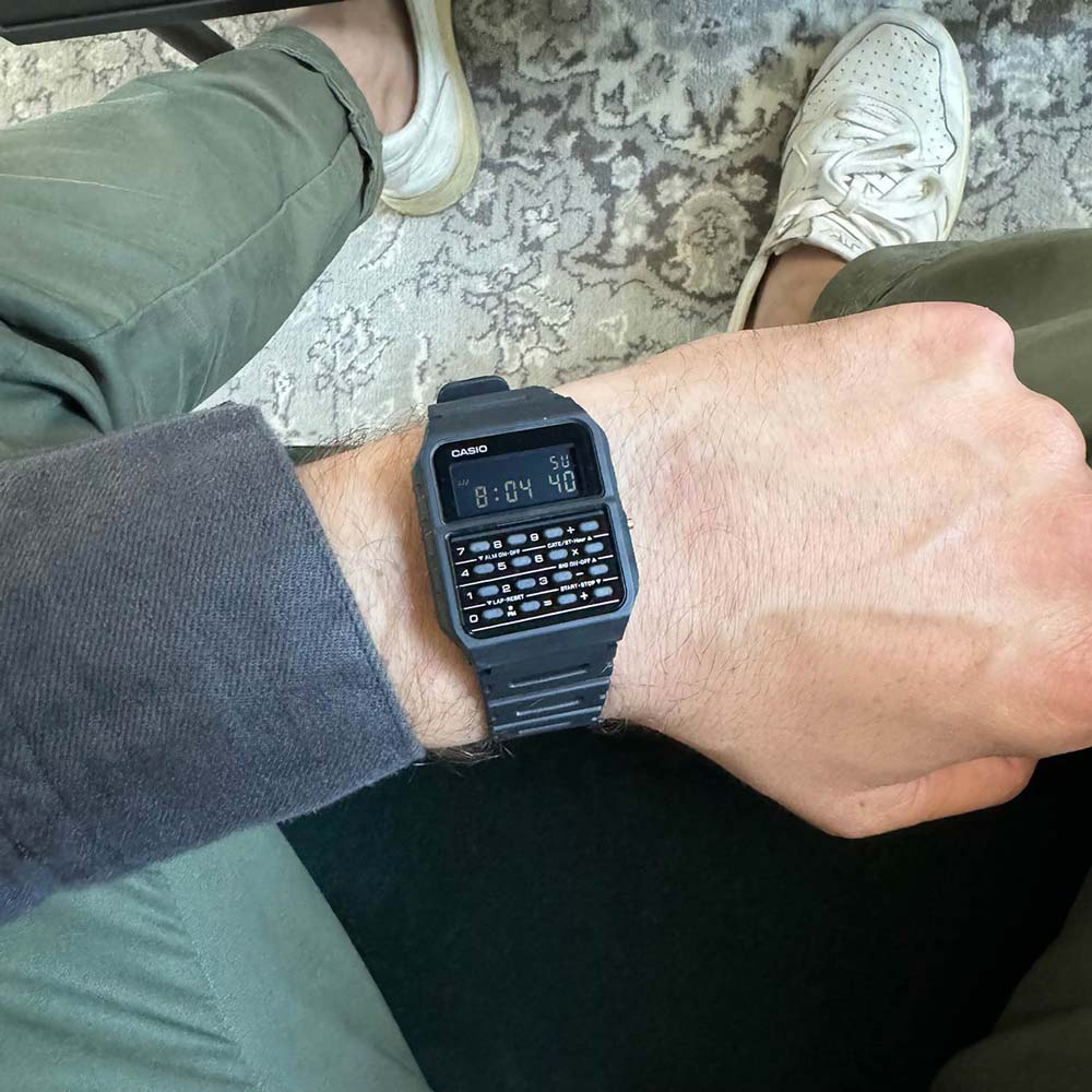 Casio Vintage Calculator CA-53WF-1BEF