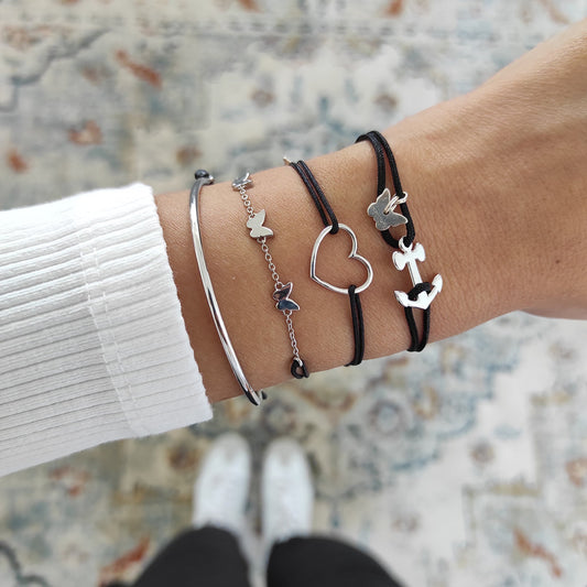 Borboleta Heart CC-BK-34-W