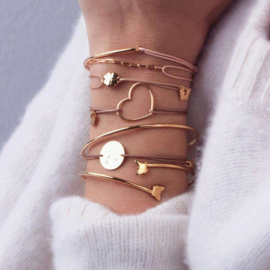 Borboleta Heart CC-BK-34P-W