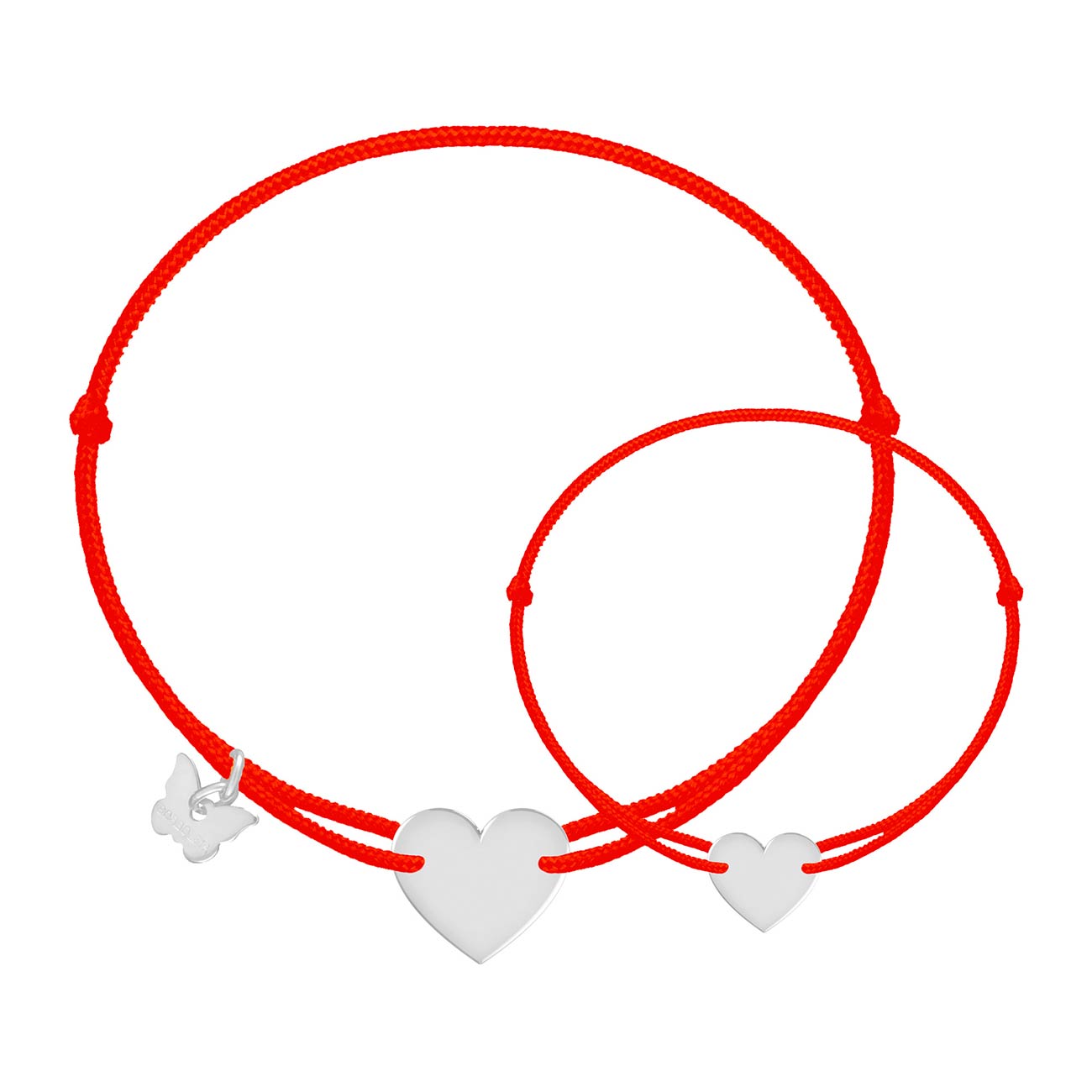 Borboleta Heart CC-RD-30-W-MB