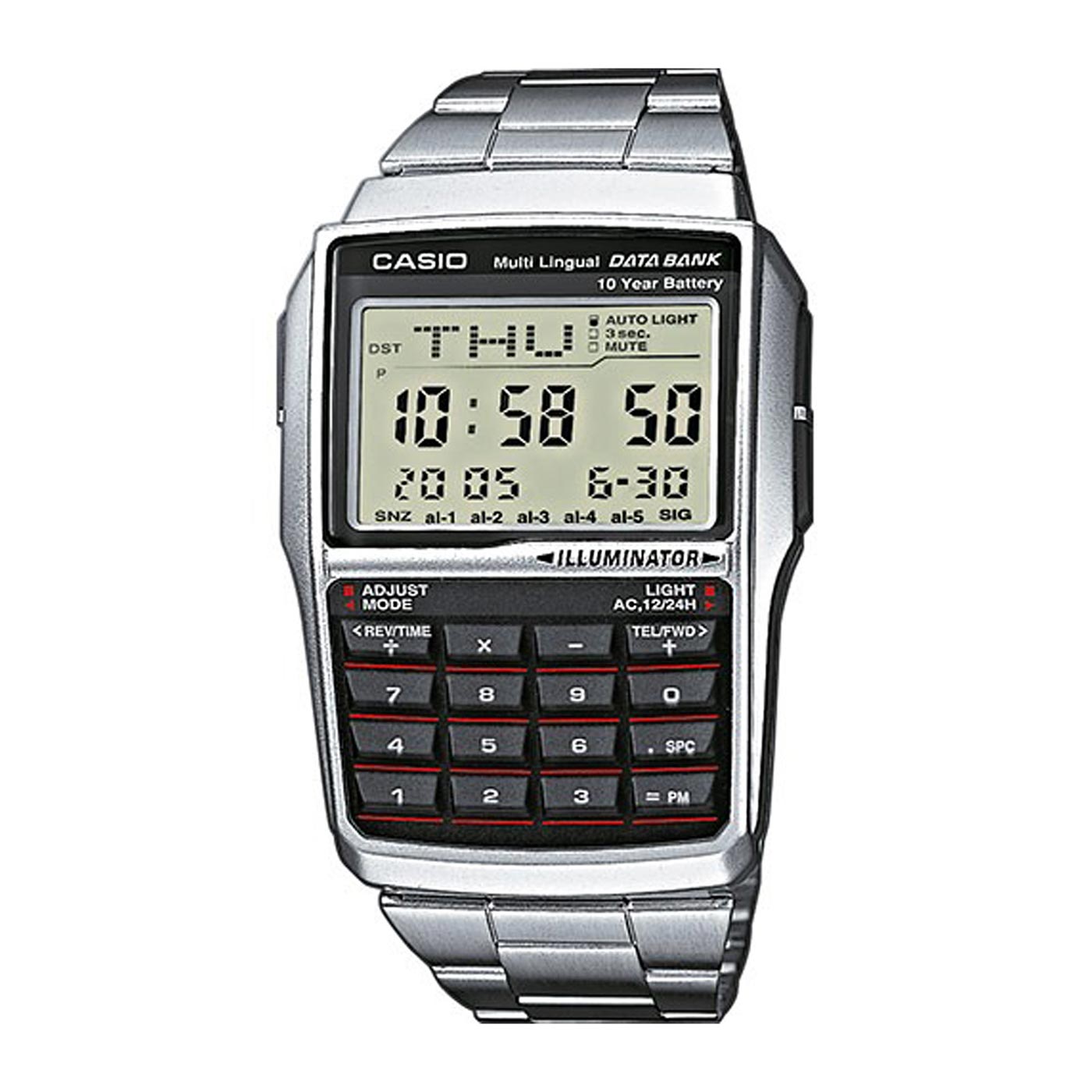 Casio Vintage Data Bank Calculator (DBC-32D-1AES) – WatchClick
