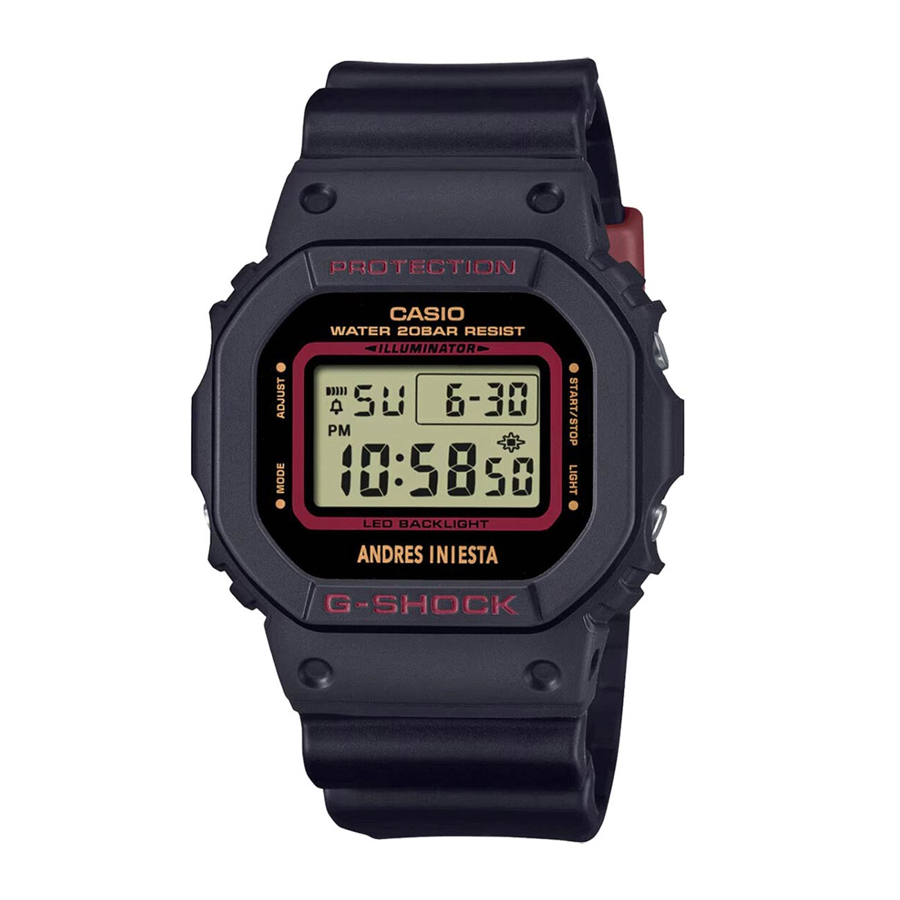 Casio G-Shock Andres Iniesta (DW-5600AI-1ER) – WatchClick