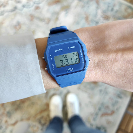 Casio Collection F-91WB-2A1EF