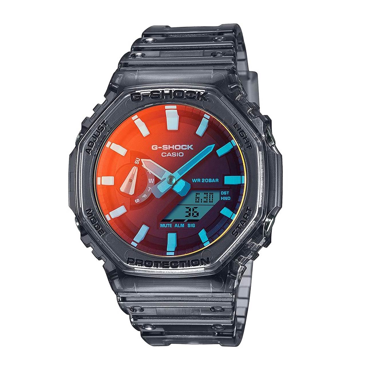 CASIO カシオ G-SHOCK / ’GA-2100C’ リストウォッチ Casio G-Shock Men's Watch (GA-2100TLS-8AER) – WatchClick