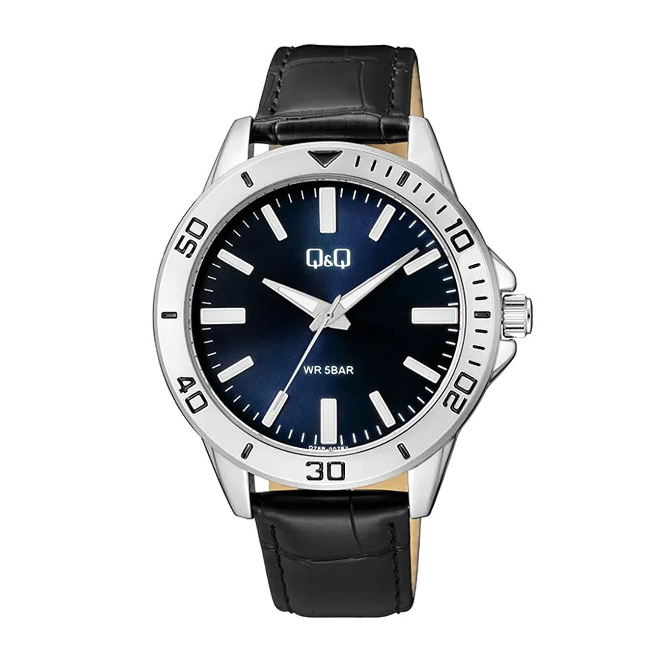 キャッピー400ｗ+100ｗ Q&Q Men's Watch (Q28B-007PY) – WatchClick