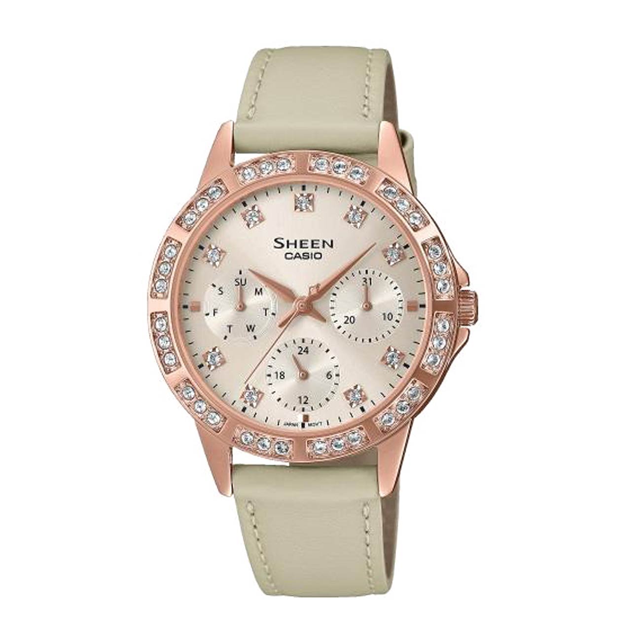 Casio Sheen Damenuhr (SHE-3517PGL-9AUEF) – WatchClick
