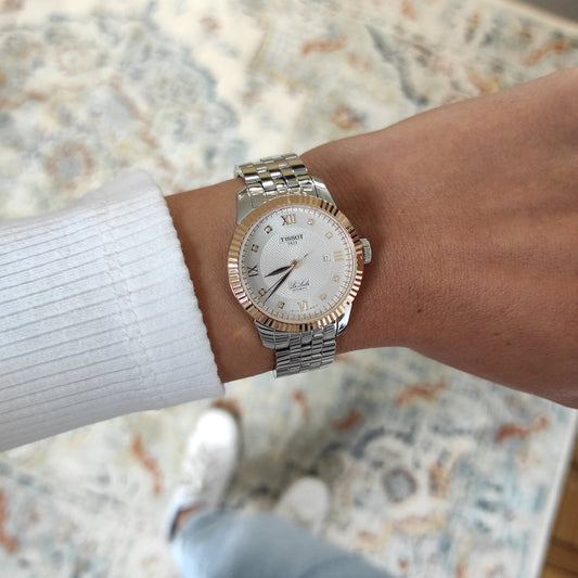 Tissot Le Locle 29mm 18K Gold Bezel T932.207.41.036.00