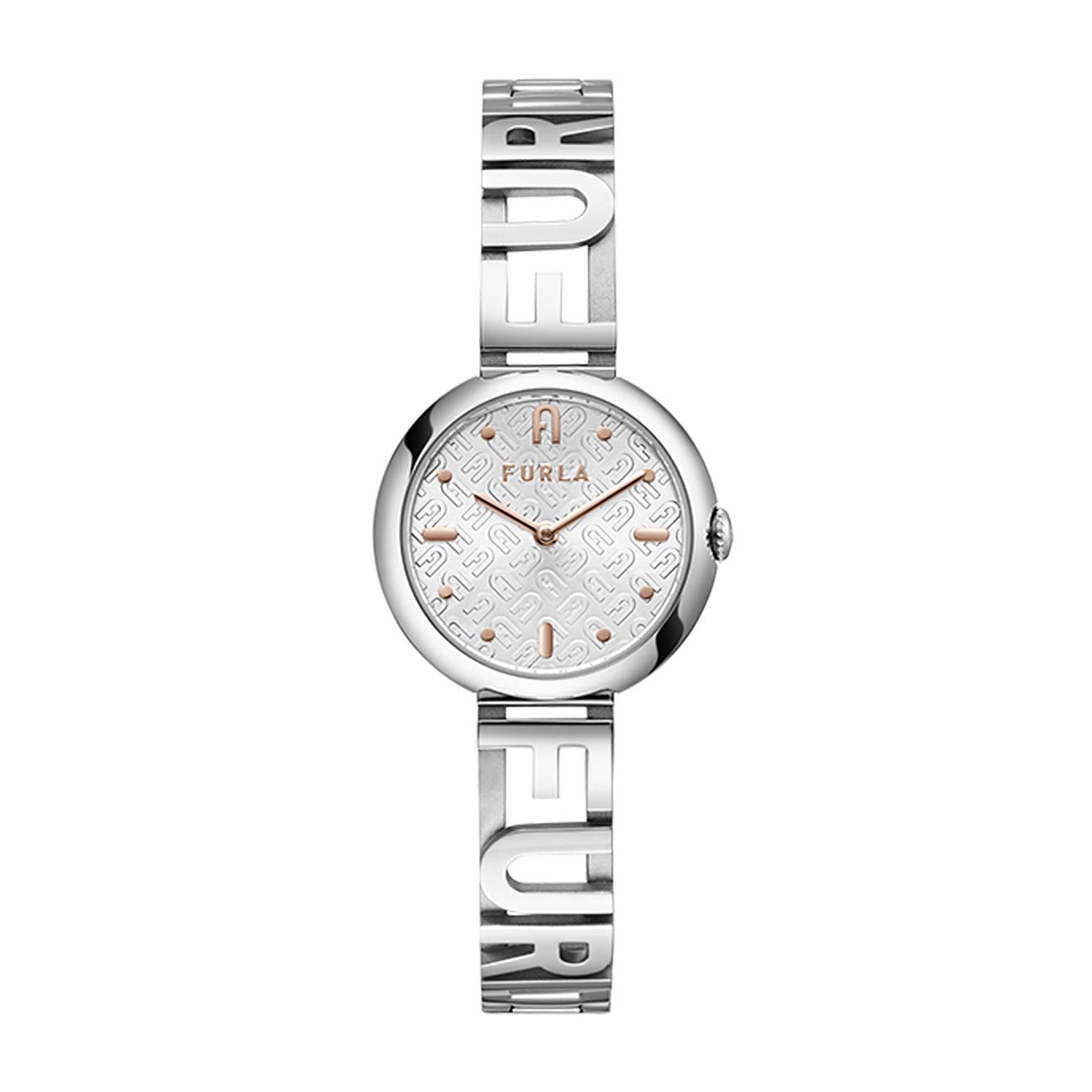 NWT/NWB Gorgeous Authentic Silver Furla Stainless Steel Watch. Furla WW00002004L5 - Milano Watch • Watchard.com main image 4