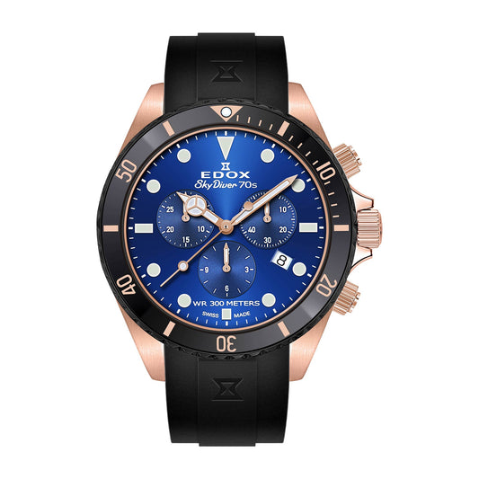 Edox Skydiver 10238-37RNNCA-BUI