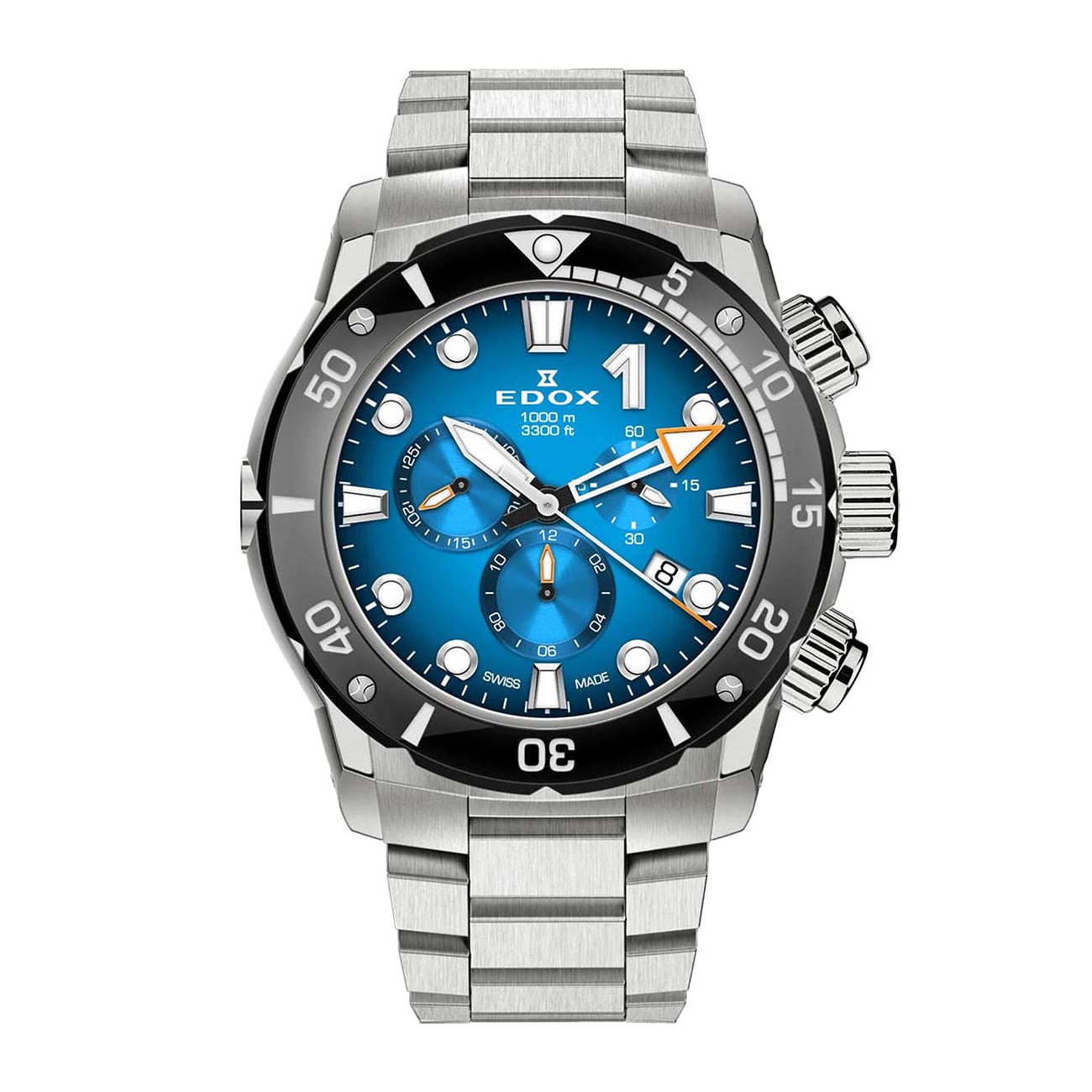 Edox Chronograph 10242-TINM-BUIDN
