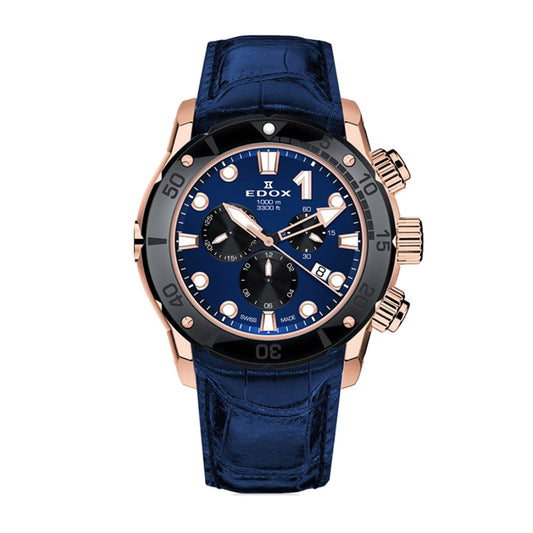 Edox Chronograph 10242-TINR-BUIRN