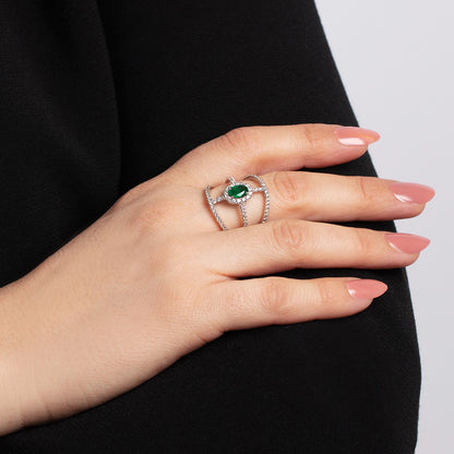 Looi & Co Ring White Gold (18k) 1B578W853-1