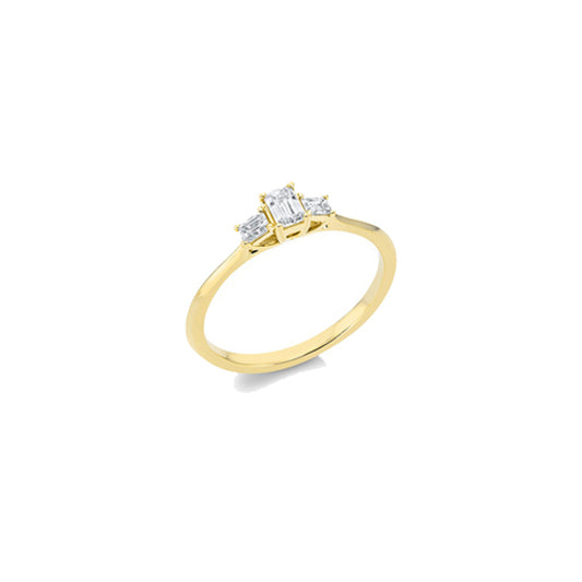 Looi & Co Ring Yellow Gold (18k) 1FA25G854-2