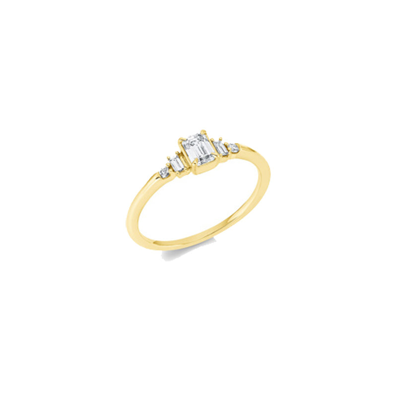 Looi & Co Ring Yellow Gold (18k) 1FP25G854-1