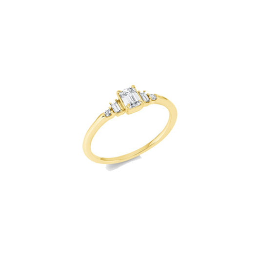 Looi & Co Ring Yellow Gold (18k) 1FP25G854-1