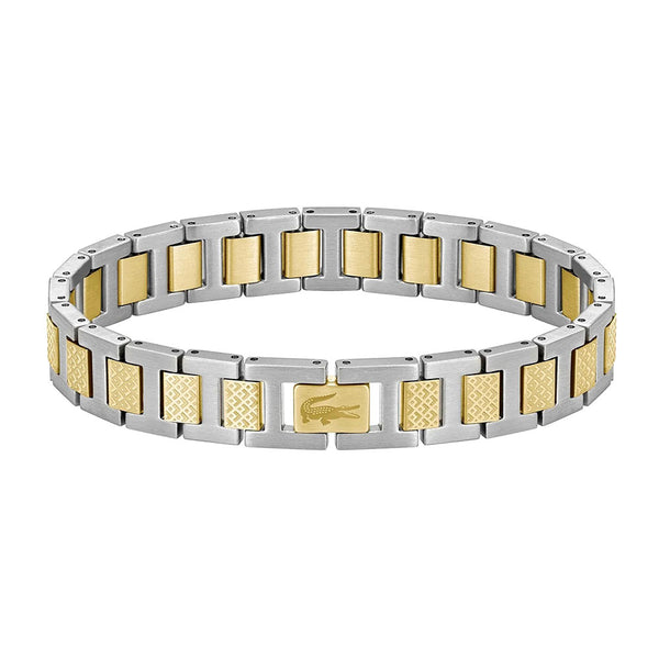 LACOSTE ブレスレット 金メッキ 最安値 Amazon | ラコステ メンズ Arthor Jewelry ブレスレット ステンレス