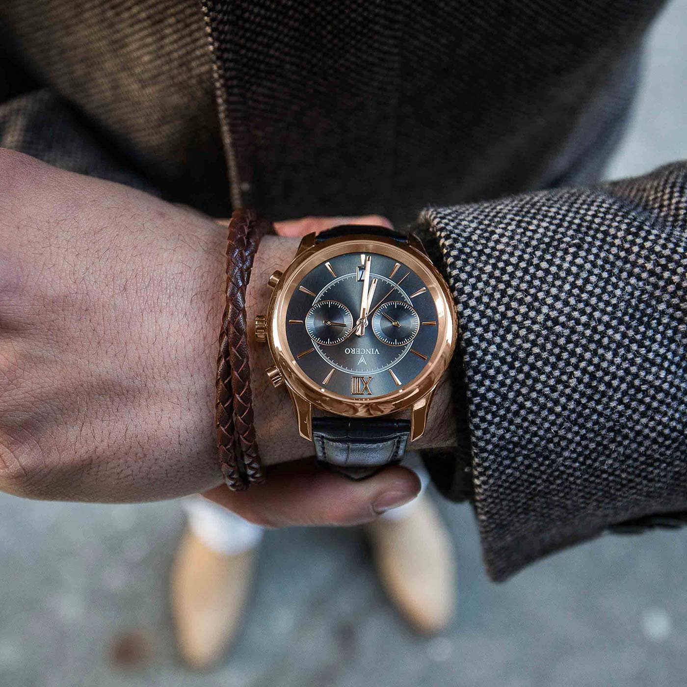 Vincero Delta Double 2BRO-BLAL-B66