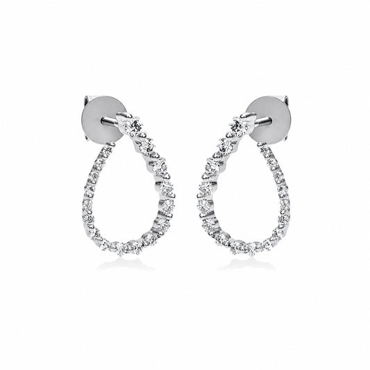 Looi & Co Earrings White Gold (18k) 2I802W8-3