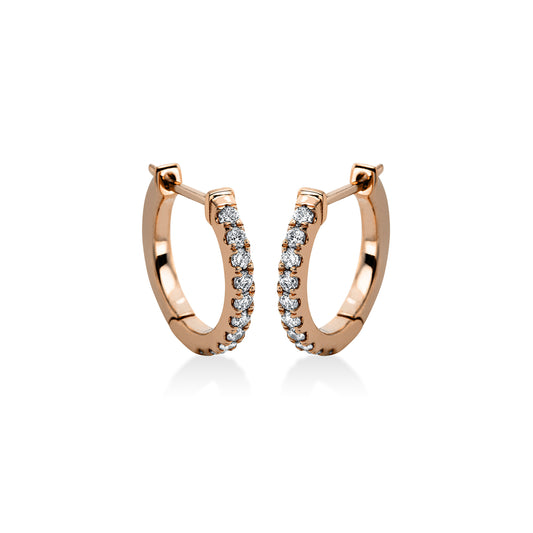 Looi & Co Earrings Red Gold (18k) 2L821R8-1