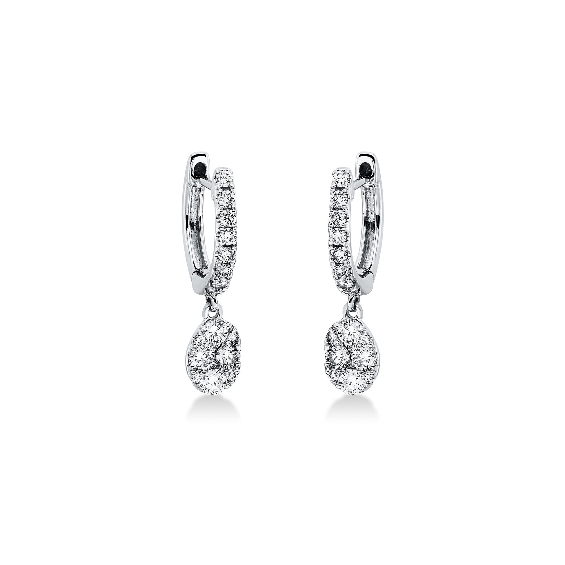 Looi & Co Earrings White Gold (18k) 2P084W8-1