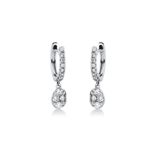 Looi & Co Earrings White Gold (18k) 2P084W8-1