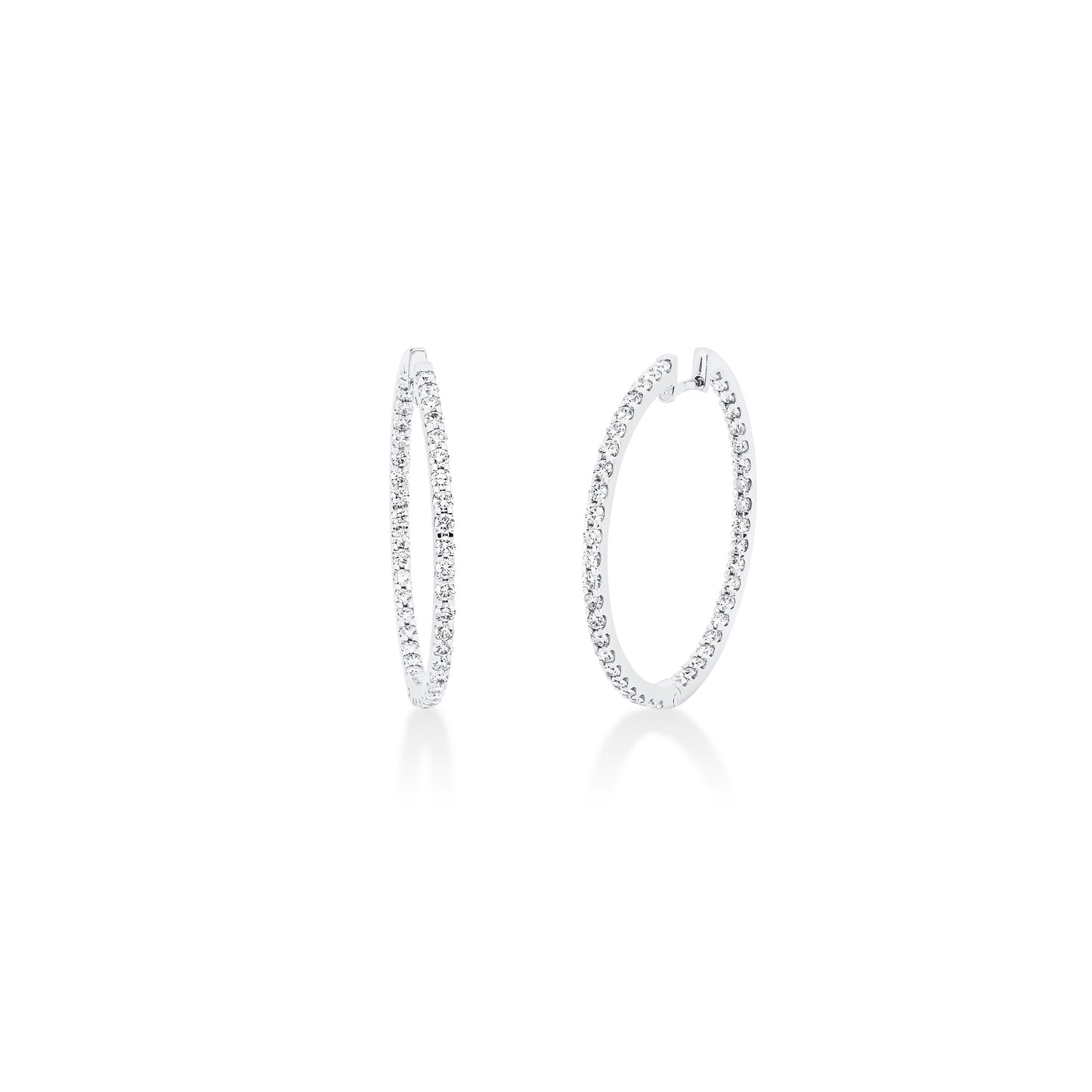Looi & Co Earrings White Gold (18k) 2S584W8-1