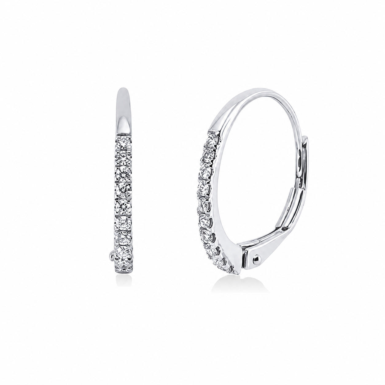 Looi & Co Earrings White Gold (18k) 2S687W8-1