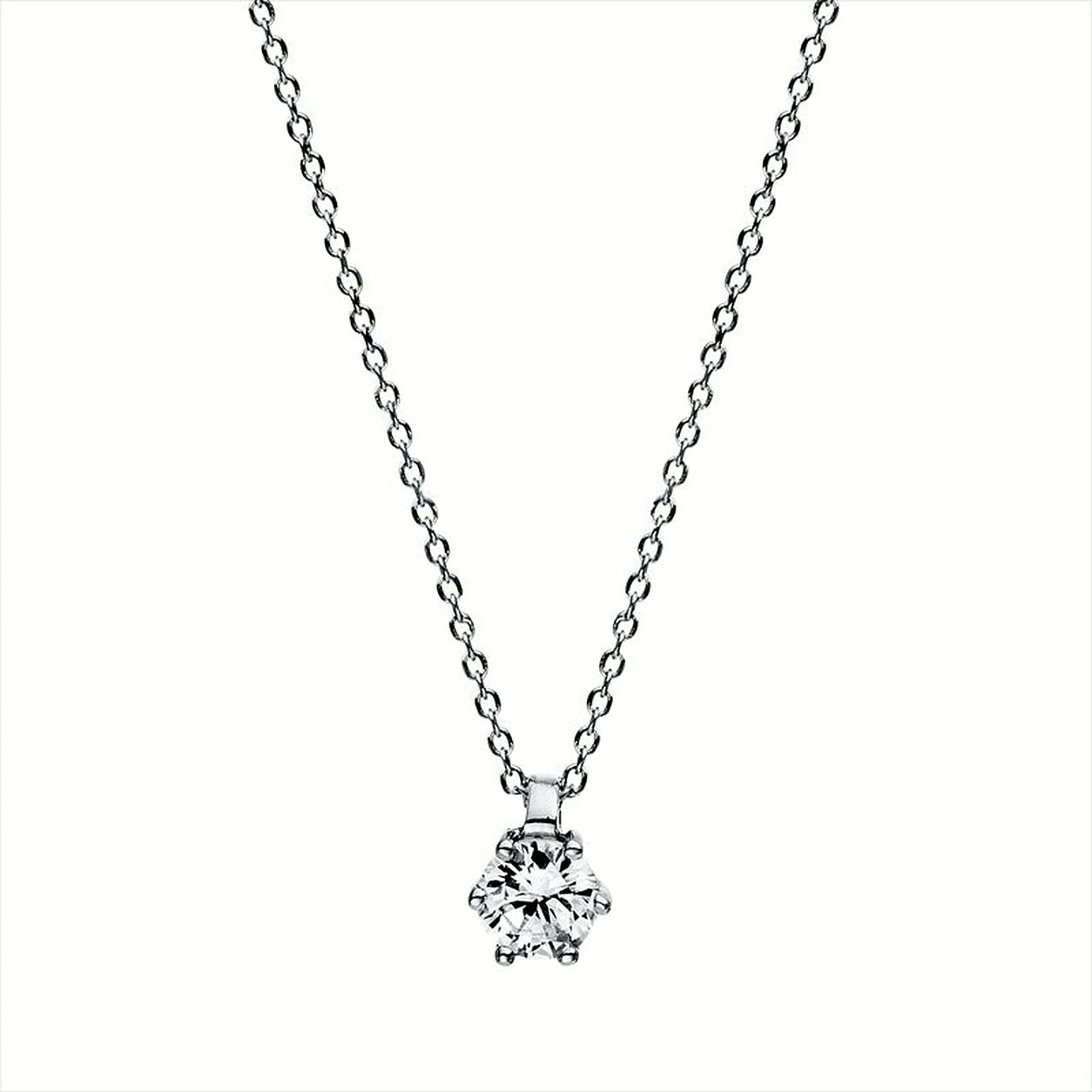 Looi & Co Necklace White Gold (18k) 4D279W8-41