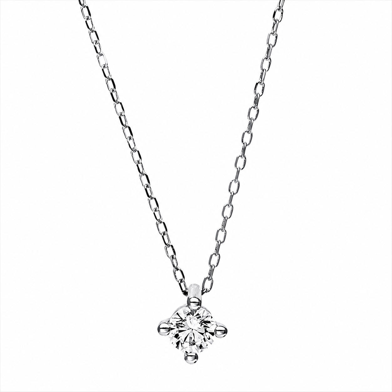 Looi & Co Necklace White Gold (18k) 4D349W8-41