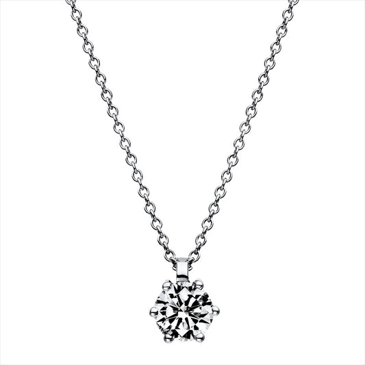 Looi & Co Necklace White Gold (18k) 4D398W8-61