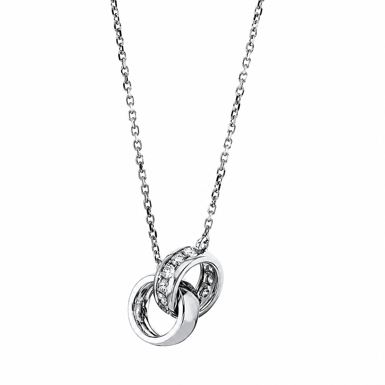 Looi & Co Necklace White Gold (18k) 4G323W4-1