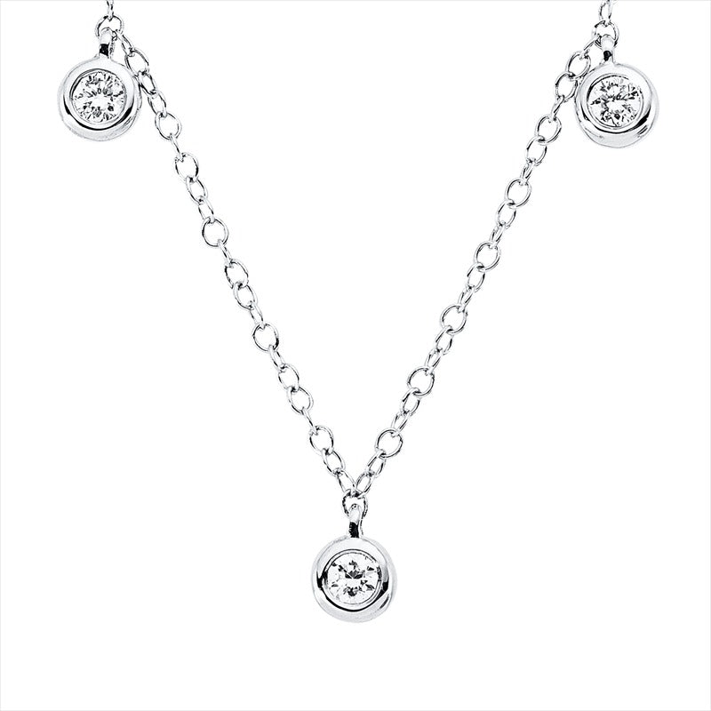 Looi & Co Necklace White Gold (18k) 4I188W8-4