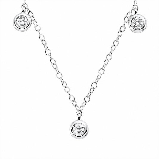Looi & Co Necklace White Gold (18k) 4I188W8-4