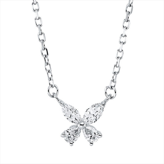 Looi & Co Necklace White Gold (18k) 4L627W8-1