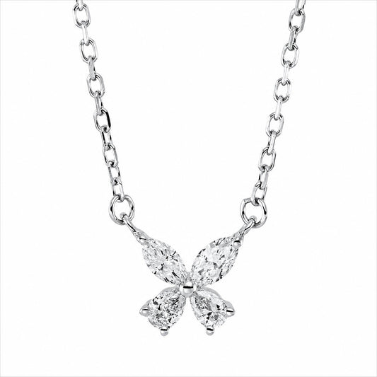 Looi & Co Necklace White Gold (18k) 4L627W8-1