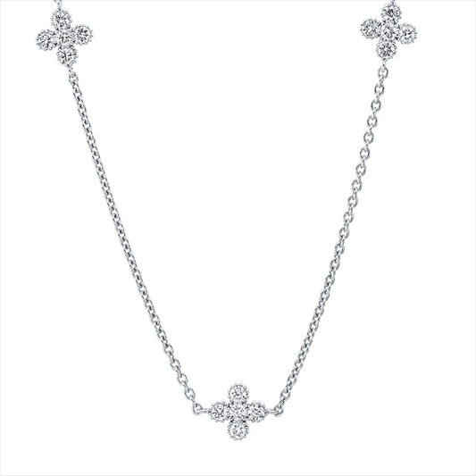 Looi & Co Necklace White Gold (18k) 4L923W8-3