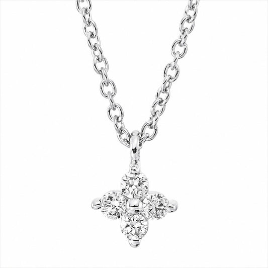 Looi & Co Necklace White Gold (18k) 4L994W8-6