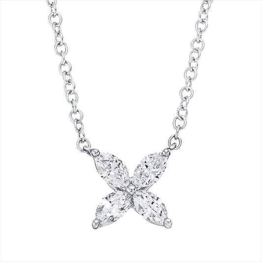 Looi & Co Necklace White Gold (18k) 4M573W8-1