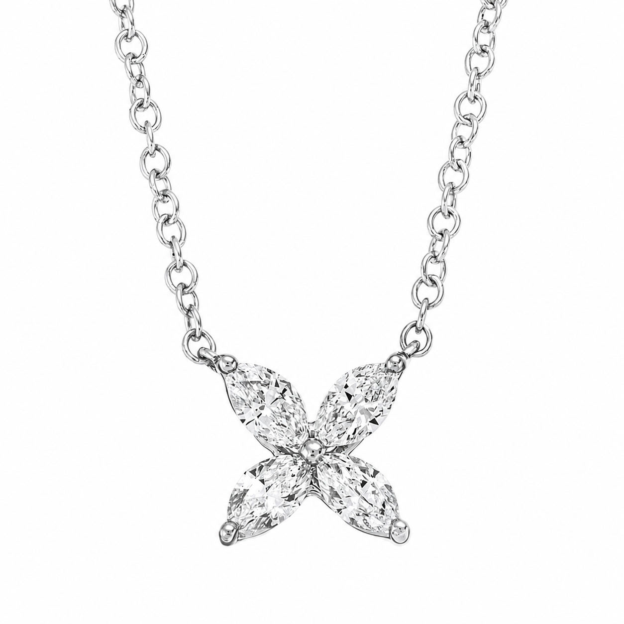 Looi & Co Necklace White Gold (18k) 4M573W8-1