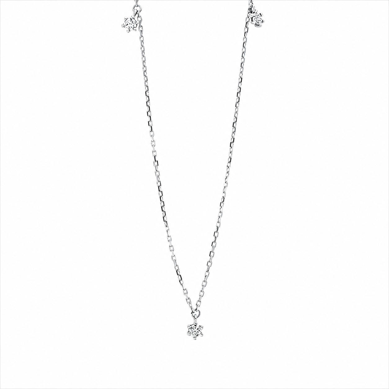 Looi & Co Necklace White Gold (18k) 4M598W8-1